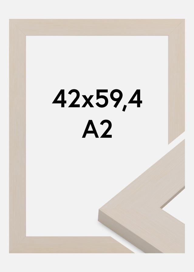 Okvir Pembrokeshire Akrilno steklo Bela 42x59,4 cm (A2)