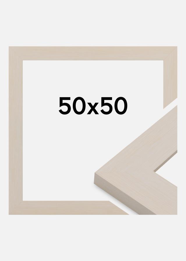Okvir Pembrokeshire Akrilno steklo Bela 50x50 cm