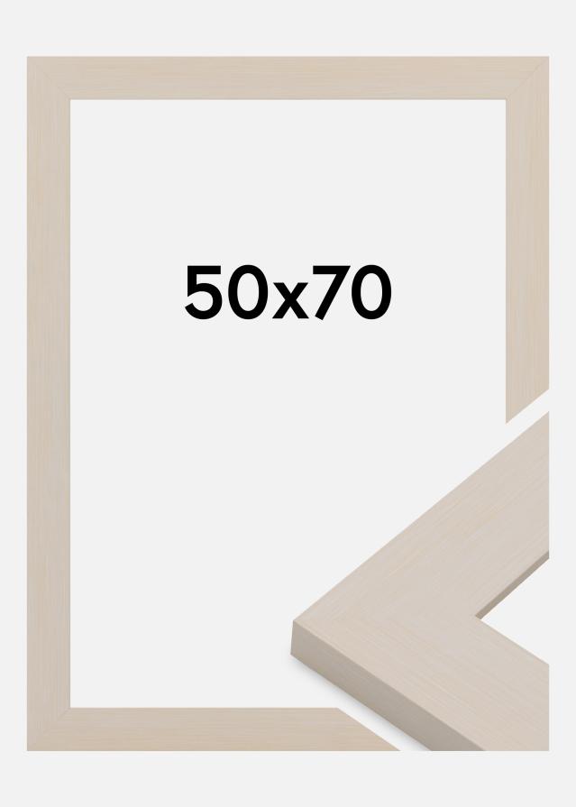 Okvir Pembrokeshire Akrilno steklo Bela 50x70 cm