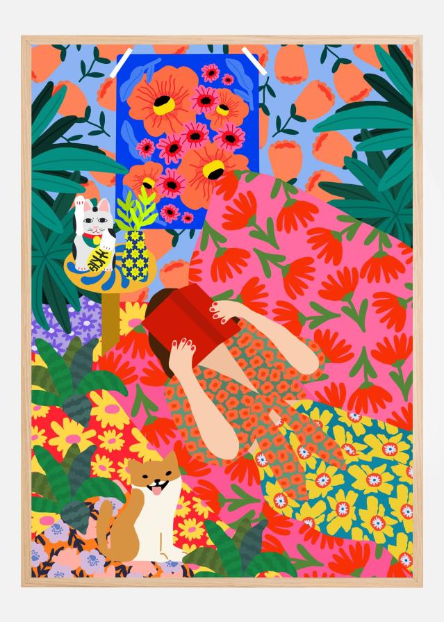 Patterned Escape Poster