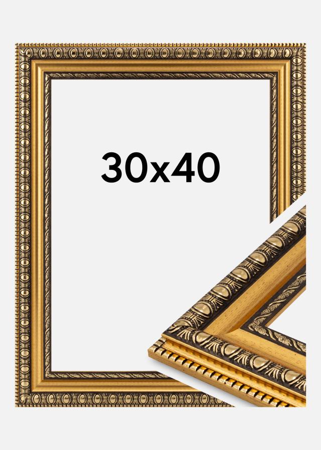 Okvir Ornato Akrilno steklo Zlato 30x40 cm