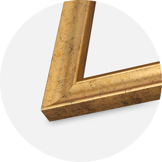 Okvir Conca Akrilno steklo Zlato 59,4x84 cm (A1)