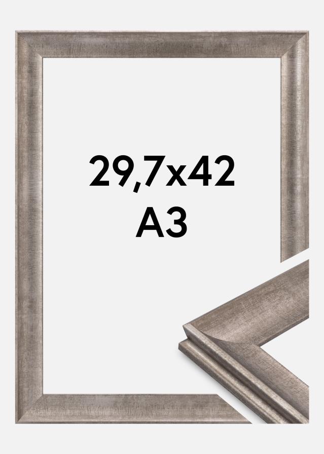 Okvir Conca Akrilno steklo Srebrn 29,7x42 cm (A3)