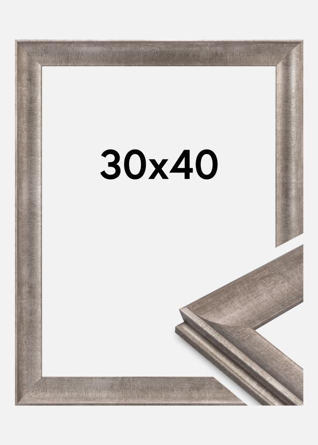 Okvir Conca Akrilno steklo Srebrn 30x40 cm