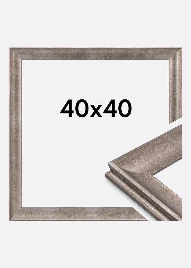 Okvir Conca Akrilno steklo Srebrna 40x40 cm