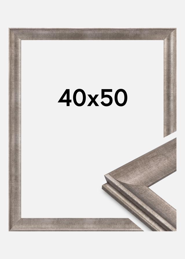 Okvir Conca Akrilno steklo Srebrn 40x50 cm