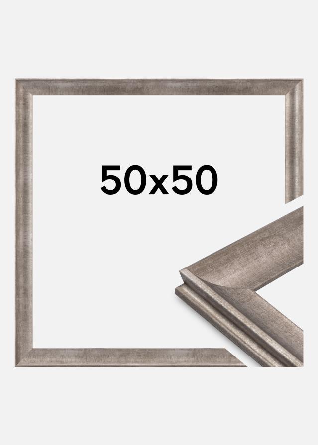 Okvir Conca Akrilno steklo Srebrn 50x50 cm