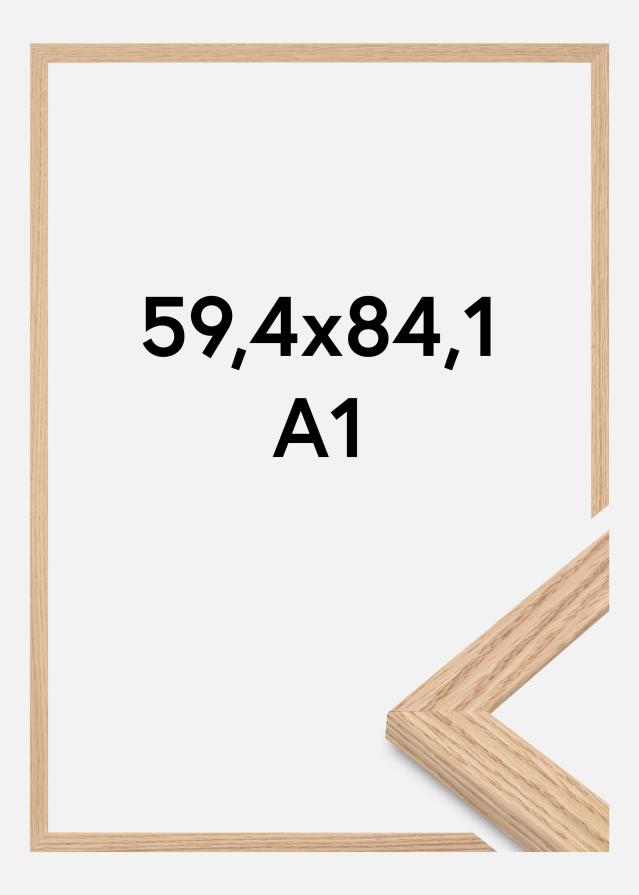 Okvir Tidlös Akrilno steklo Masiven Hrast 59,4x84,1 cm (A1)