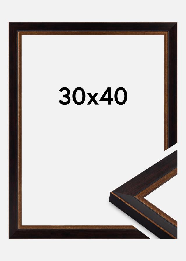 Okvir Artur Akrilno steklo Črna 30x40 cm