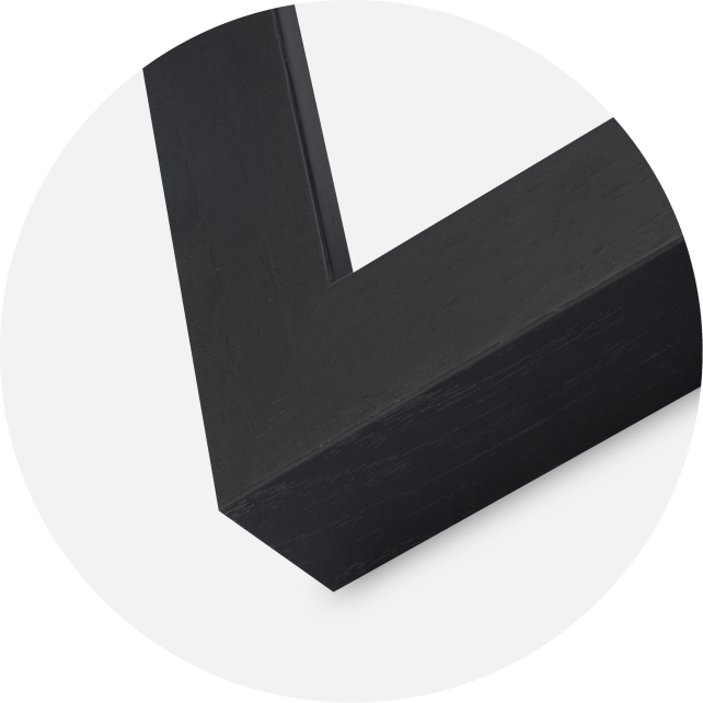 Okvir Wells Akrilno steklo Črna 21x29,7 cm (A4)