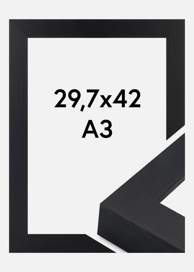 Okvir Wells Akrilno steklo Črna 29,7x42 cm (A3)