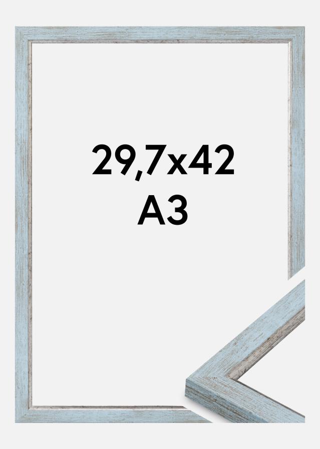 Okvir Whitby Akrilno steklo Modra 29,7x42 cm (A3)