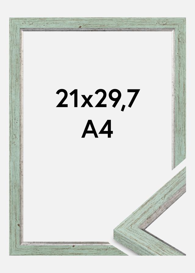 Okvir Whitby Akrilno steklo Zelen 21x29,7 cm (A4)