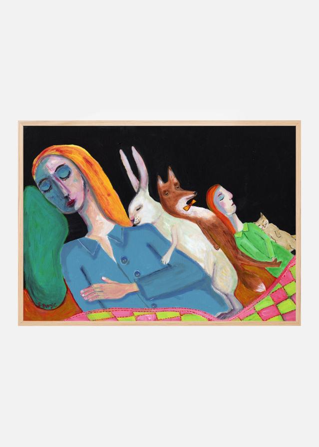 Five in the Bed Poster