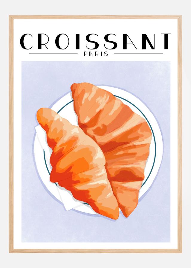 Croissant - Paris Poster