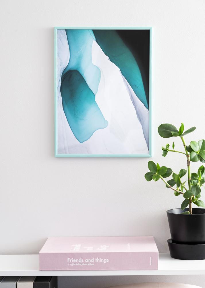 Okvir New Lifestyle Akrilno steklo Turkozna 70x100 cm