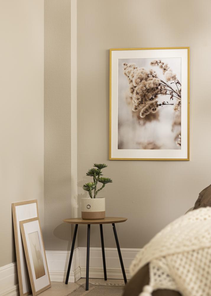 Okvir Edsbyn zlato 40x45 cm - Paspartȗ Bela 28x34 cm