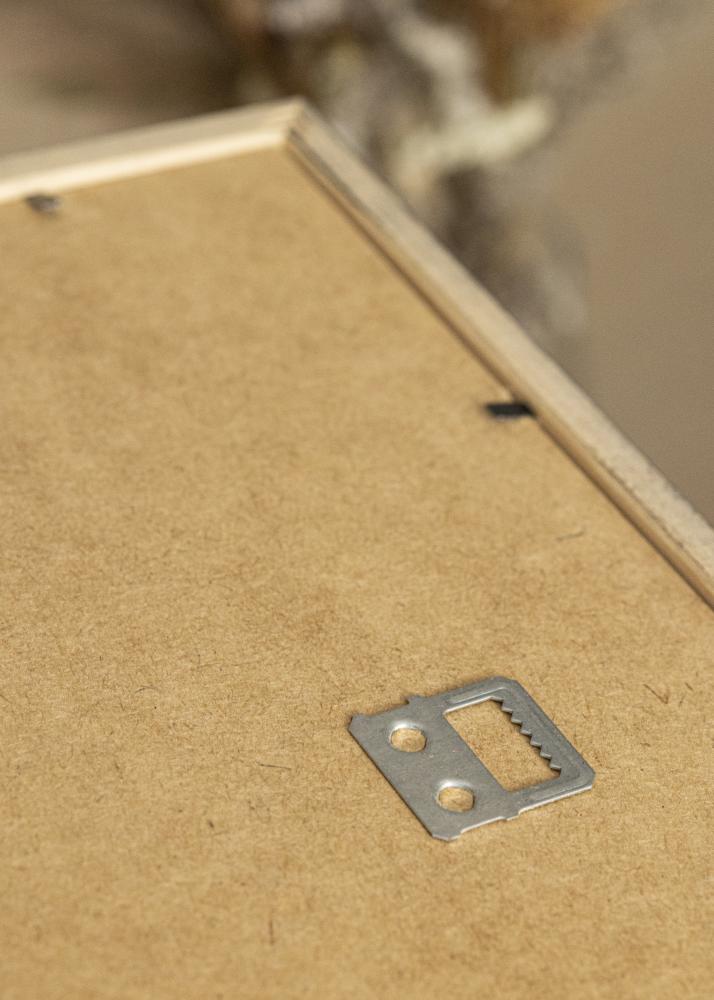 Okvir Edsbyn Srebrna 40x45 cm - Paspartȗ Bela 11x13 inches