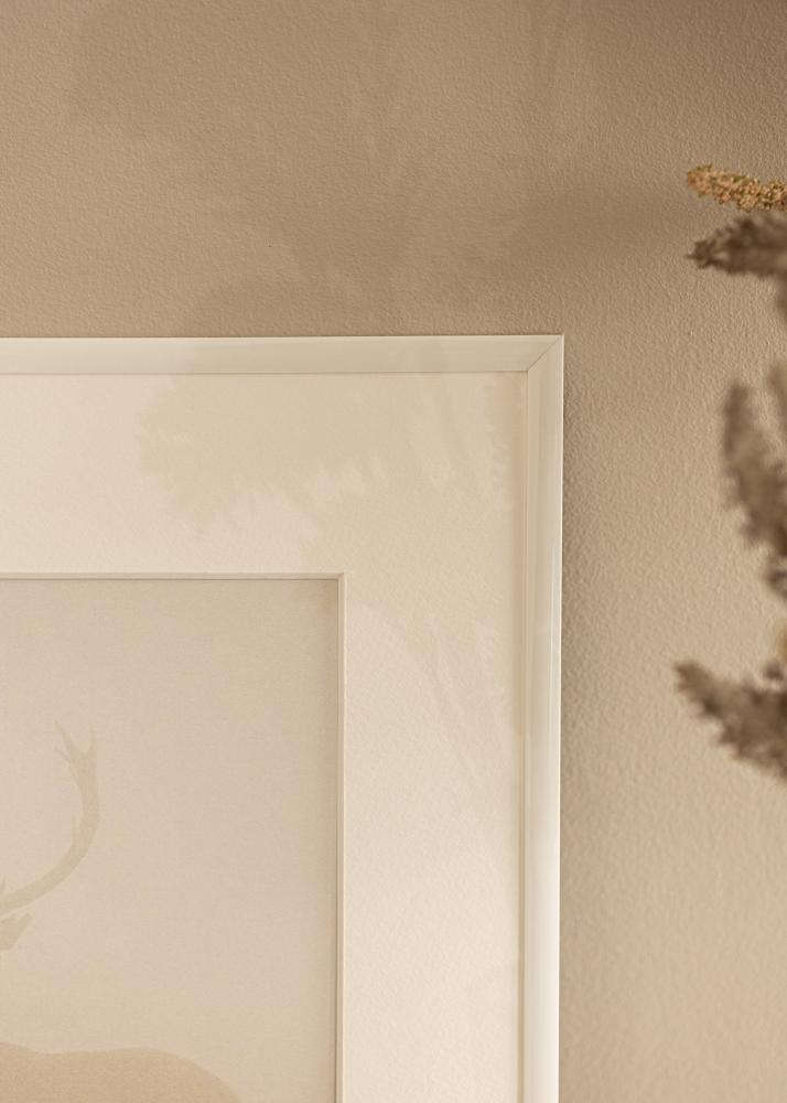 Okvir New Lifestyle Bela 10x18 cm - Paspartȗ Bela 8x10 cm