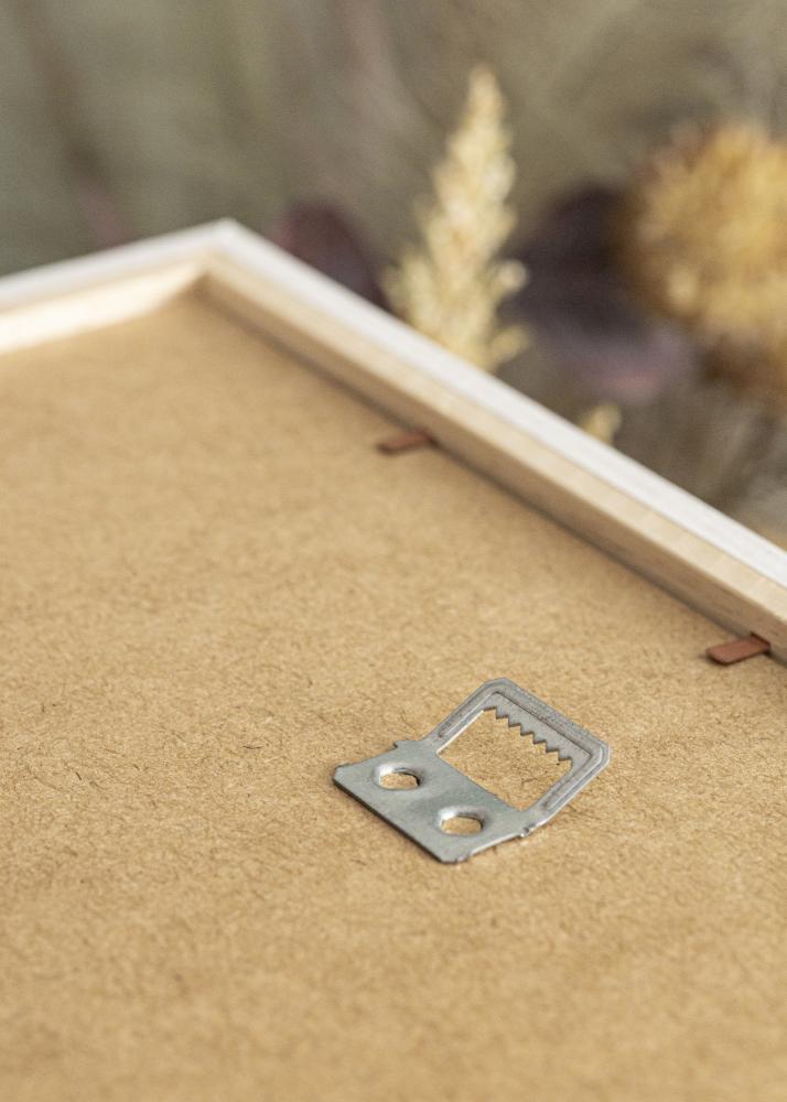 Okvir Stilren Bela hrast 40x50 cm - Paspartȗ bel 12x15 inches