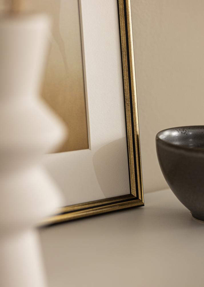 Okvir Horndal Akrilno steklo Zlata 7x10 cm