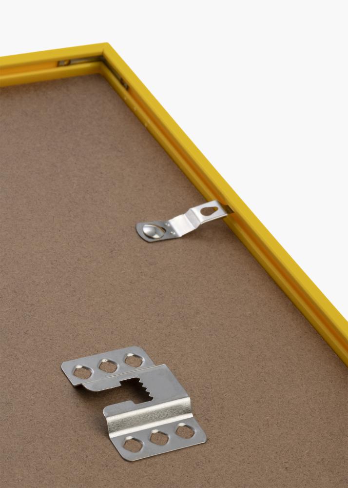 Okvir New Lifestyle rumena 40x50 cm - Paspartȗ Bela 30x38 cm