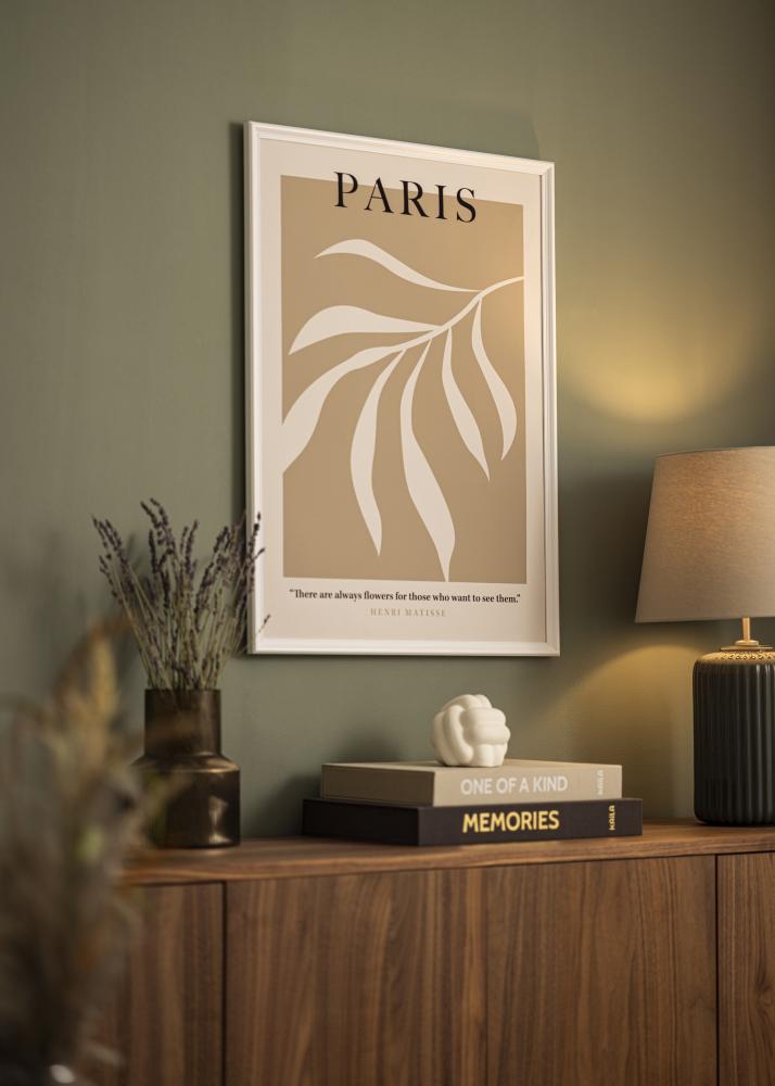 Okvir Gala Bela 13x18 cm - Paspartȗ Bela B7 88x125 mm