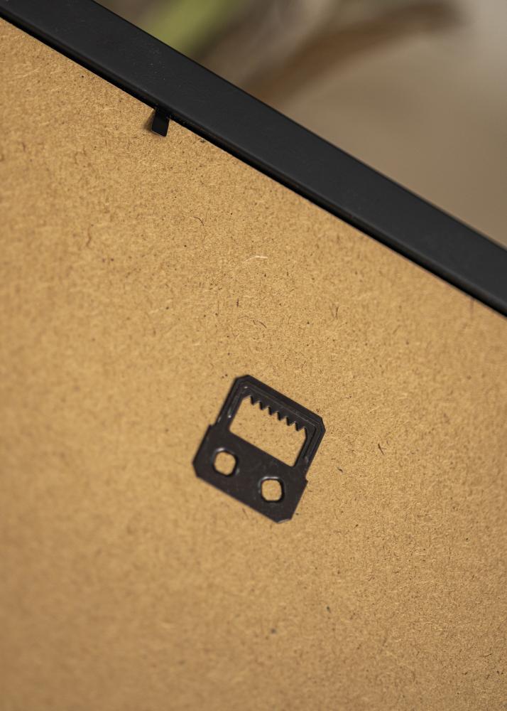 Okvir Gala črna 40x50 cm - Paspartȗ Bela 29x39 cm