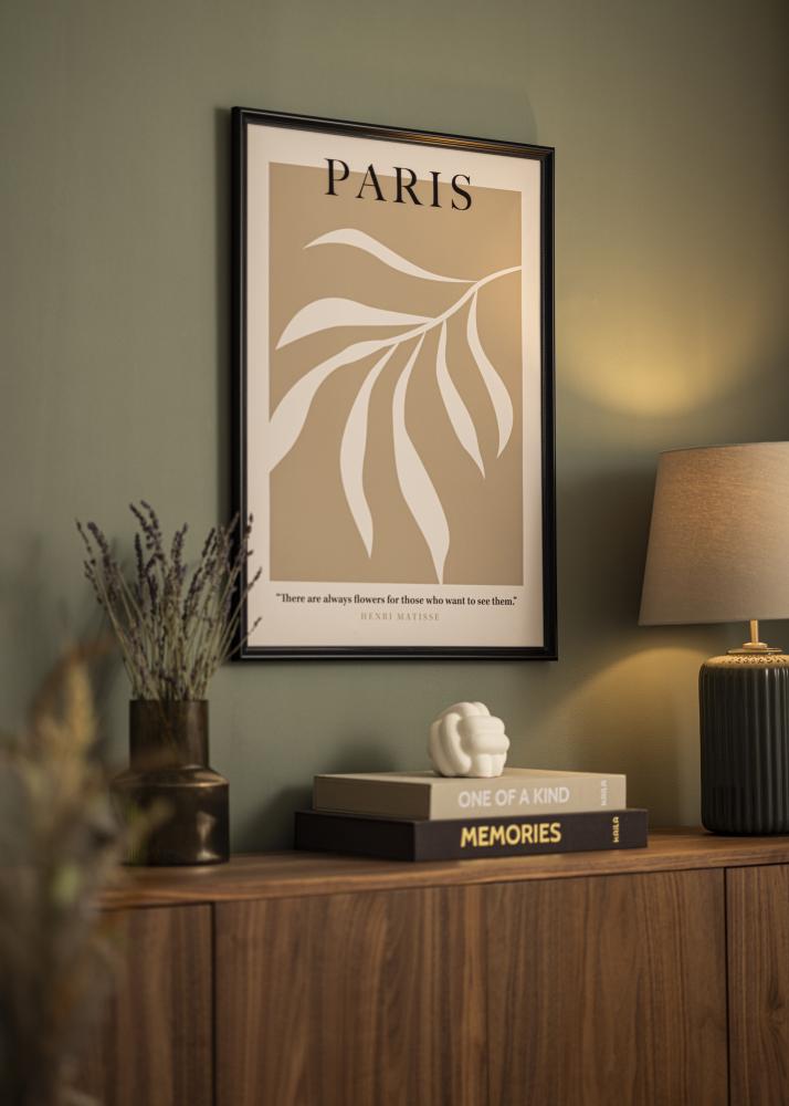 Okvir Gala črna 13x18 cm - Paspartȗ Bela B7 88x125 mm