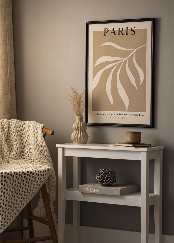 Okvir Gala črna 13x18 cm - Paspartȗ Bela B7 88x125 mm