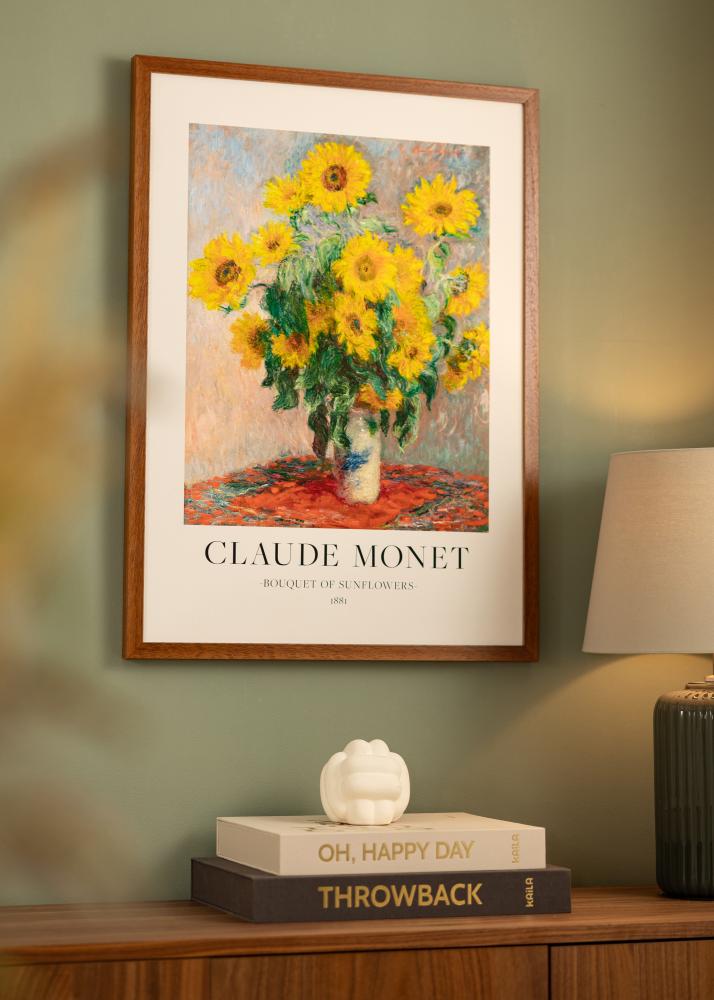 Okvir Hermes Knjiga 60x90 cm - Paspartȗ Bela 50x75 cm