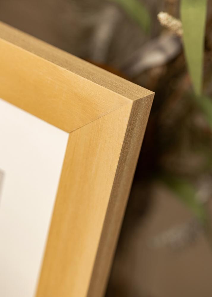 Okvir Juno les 40x50 cm - Paspartȗ Bela 30x38 cm