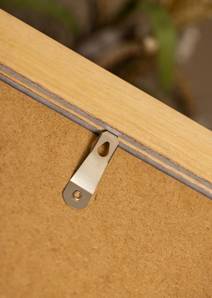 Okvir Juno siva 30x40 cm - Paspartȗ Bela 20x30 cm