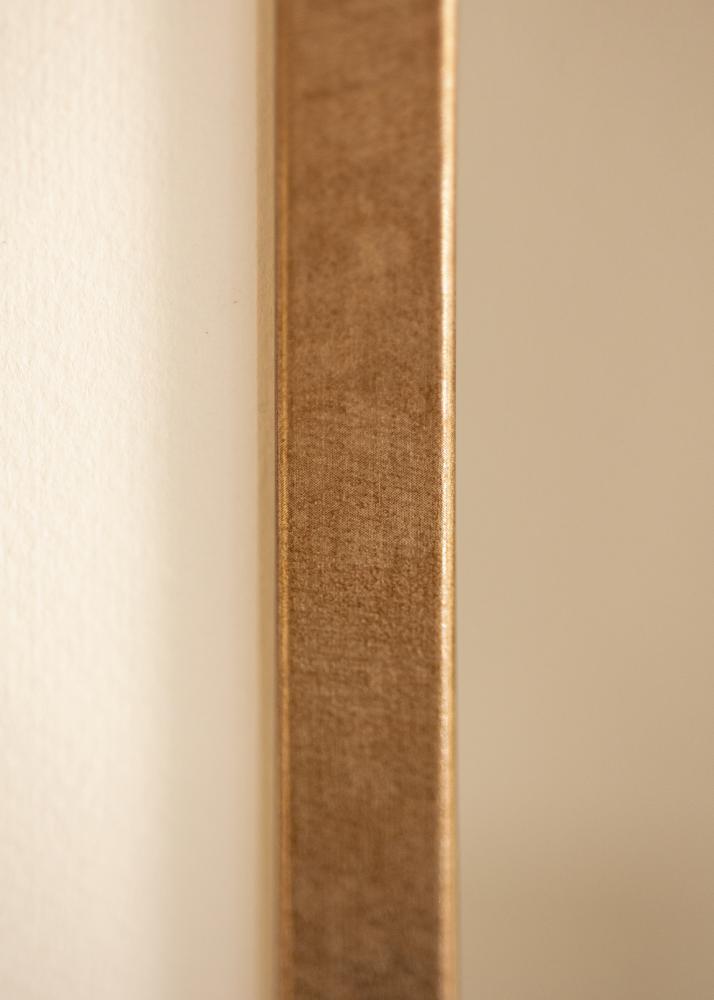 Okvir Ares medenina 50x60 cm - Paspartȗ Bela 40x50 cm