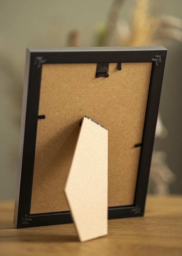 Okvir Gala Srebrna 13x18 cm - Paspartȗ bel B7 88x125 mm