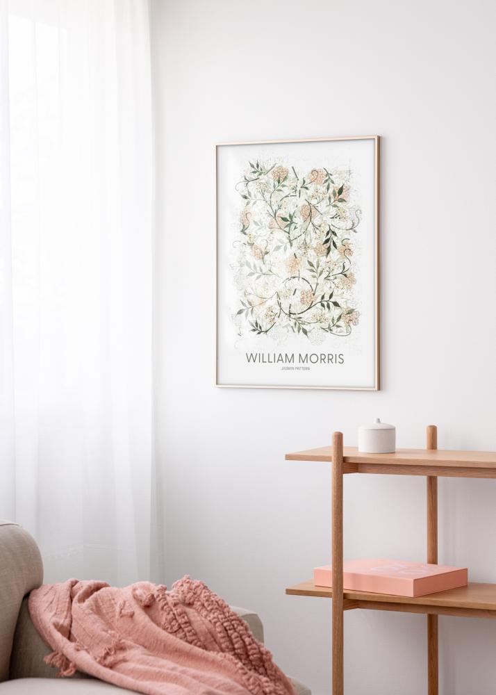 Aluminijast okvir Medenina 70x100 cm - Paspartȗ Bela 24x36 inches