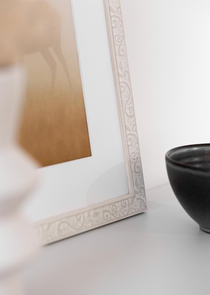 Okvir Milton Akrilno steklo Bela 21x29,7 cm (A4)