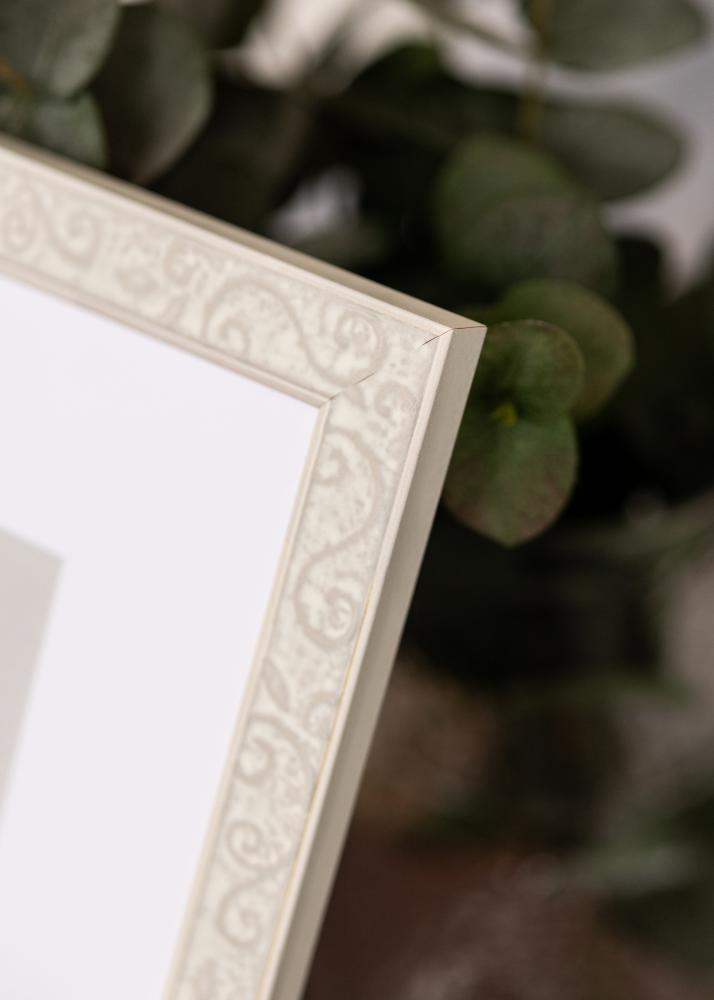 Okvir Milton Akrilno steklo Bela 21x29,7 cm (A4)