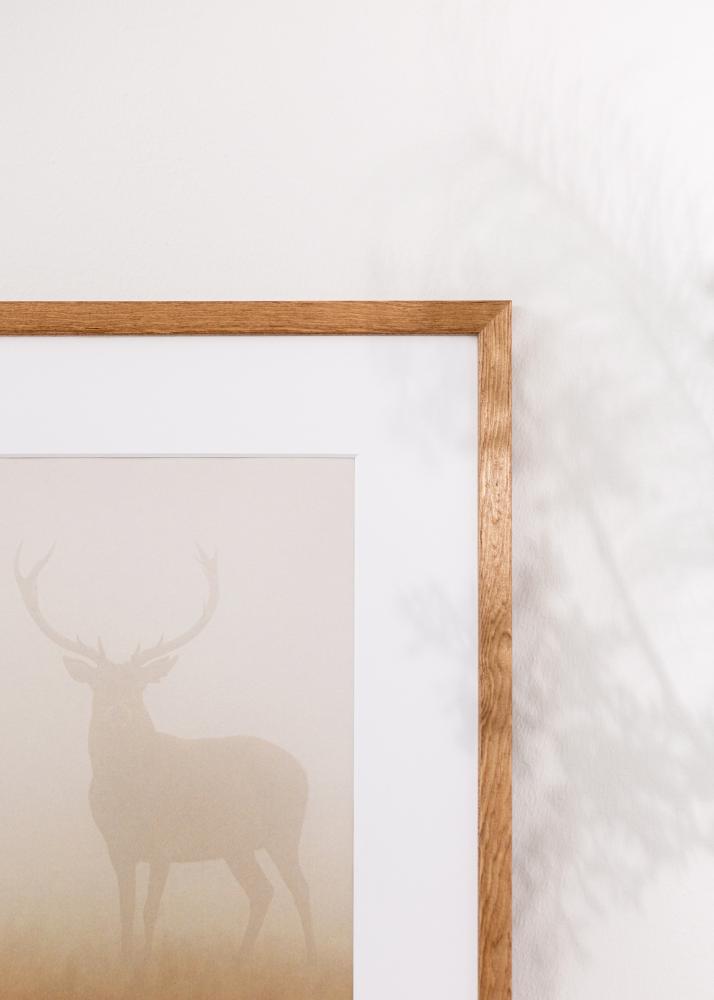 Okvir Tulipa Akrilno steklo Masivni hrast 29,7x42 cm (A3)