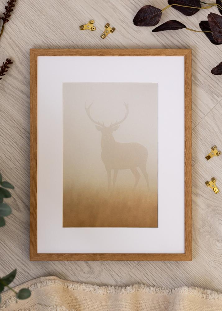 Okvir Tulipa Akrilno steklo Masivni hrast 29,7x42 cm (A3)