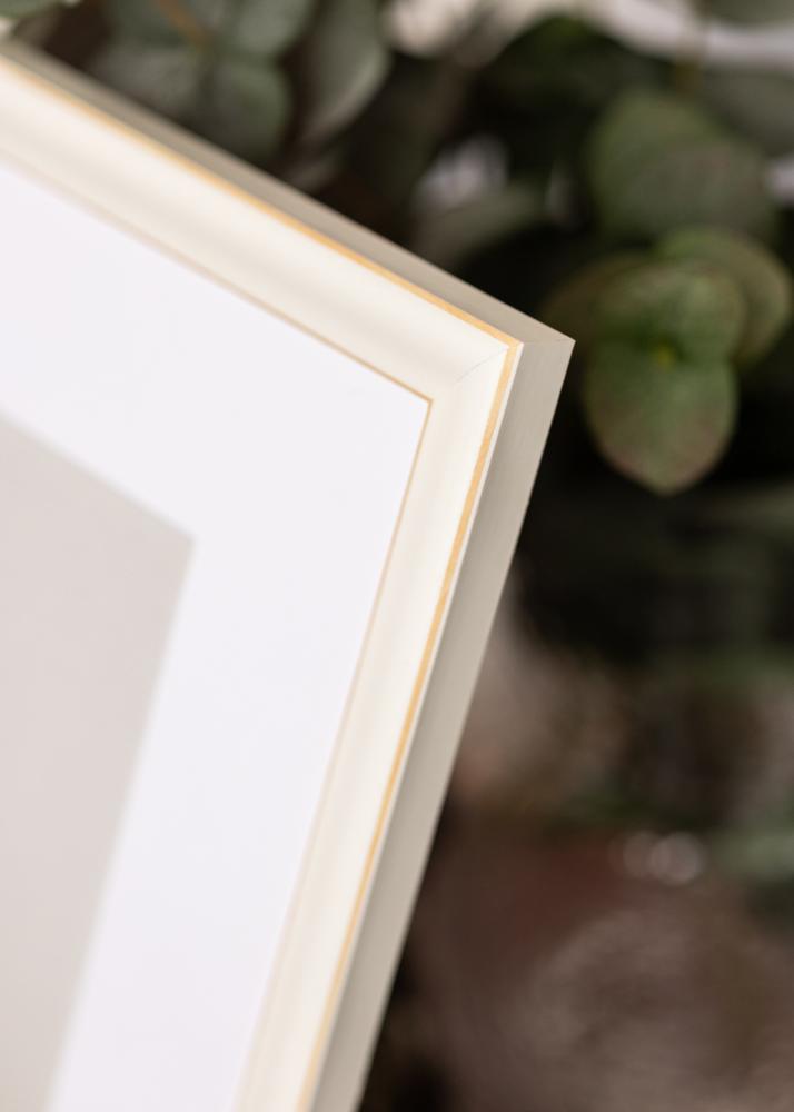 Okvir Marie Claire Akrilno steklo Bela 21x29,7 cm (A4)