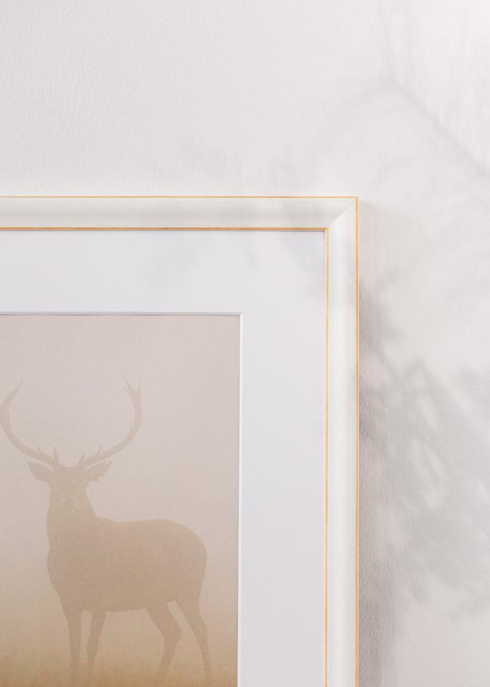 Okvir Marie Claire Akrilno steklo Bela 21x29,7 cm (A4)