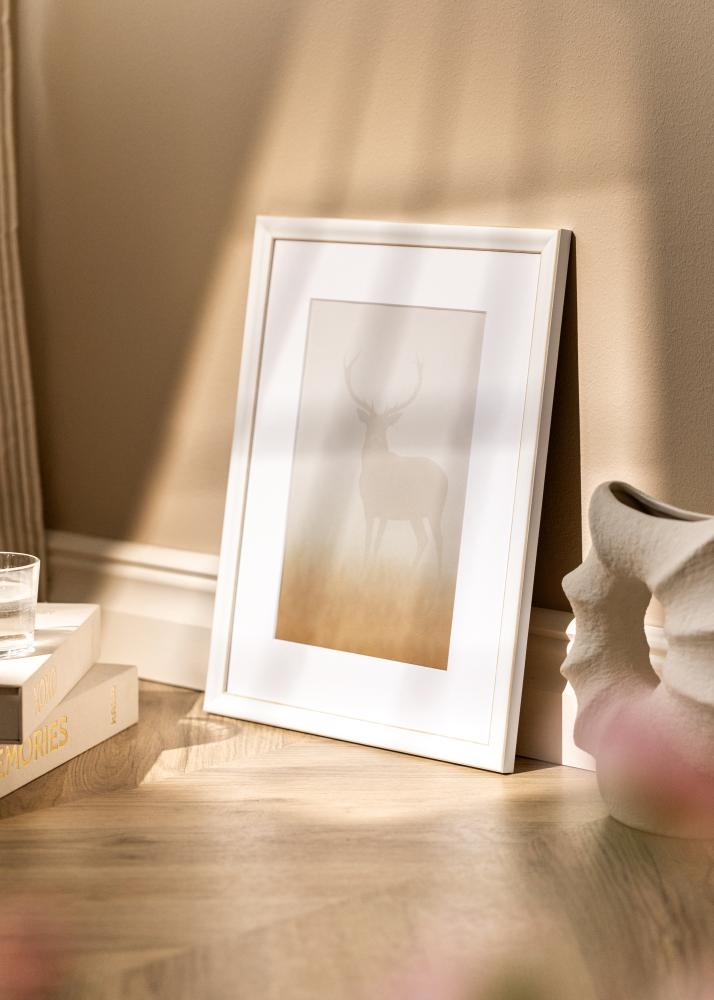 Okvir Marie Claire Akrilno steklo Bela 21x29,7 cm (A4)