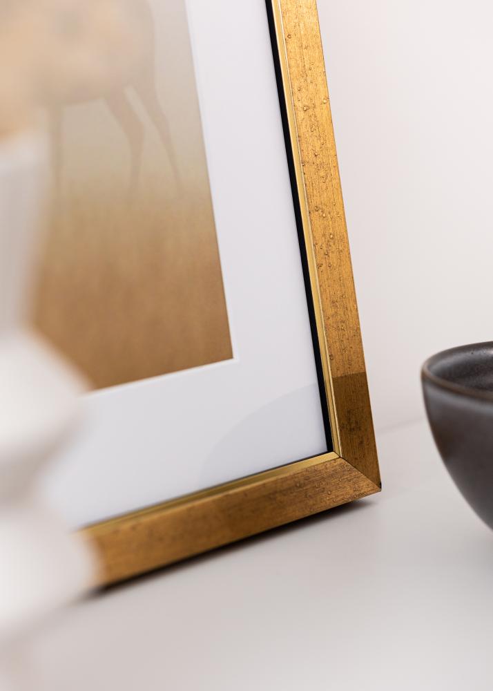 Okvir Brema Akrilno steklo Zlato 21x29,7 cm (A4)