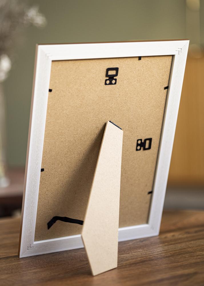 Okvir Swirl zlato 20x30 cm - Paspartȗ Bela 15x21 cm