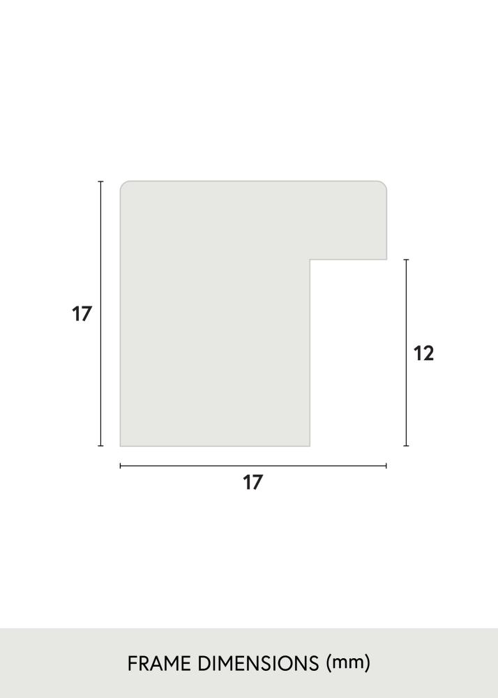 Okvir Kent Akrilno steklo Rdeča 40x50 cm