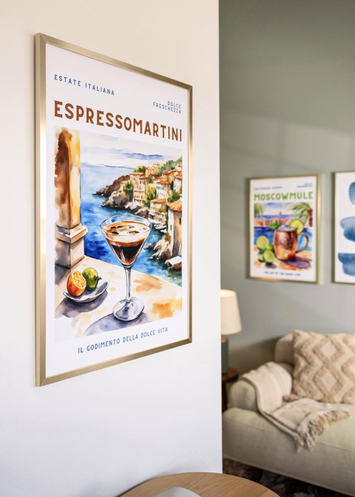 Okvir Trendy Akrilno steklo Zlata 21x29,7 cm (A4)