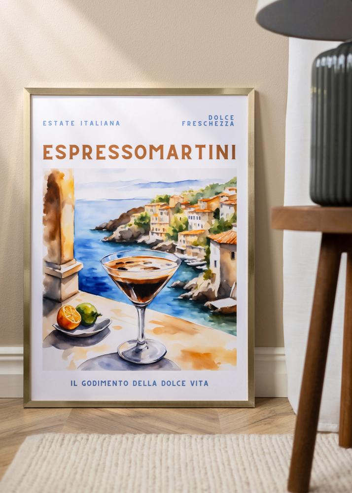 Okvir Trendy Akrilno steklo Zlata 21x29,7 cm (A4)