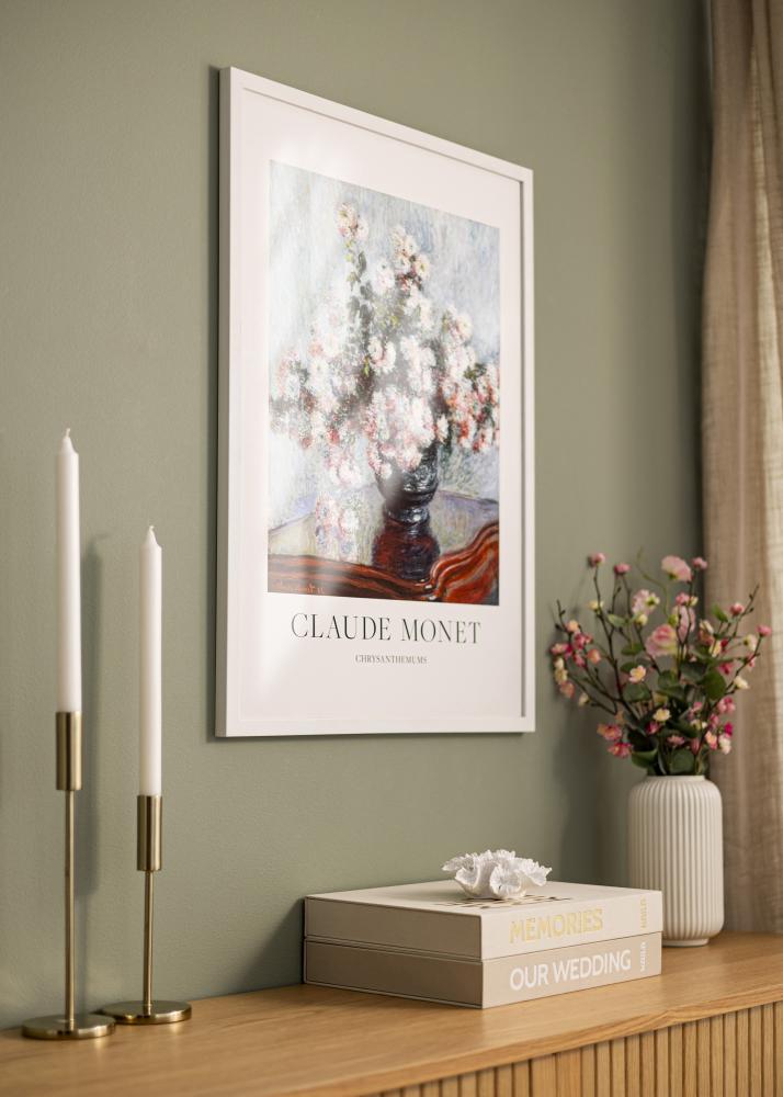 Okvir Beli Širok 42 x 59,4 cm (A2)