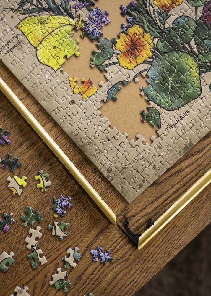 Okvir za sestavljanko Zlata 50x70 cm